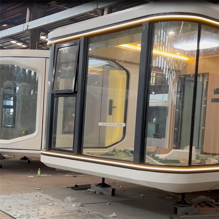 luxury waterproof modular capsule glamping small house 3